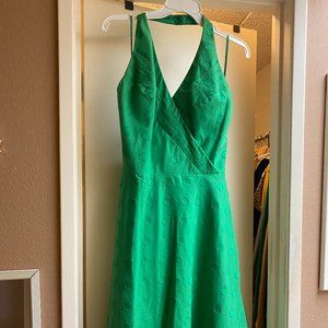 Nine West Green Halter Dress - Size 10